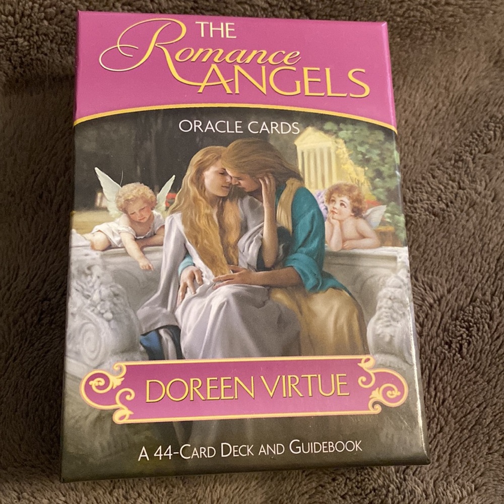 Authentic The Romance Angels Oracle Cards Deck Doreen Virtue Hay House OOP